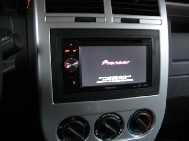 Aftermarket stereo jeep compass
